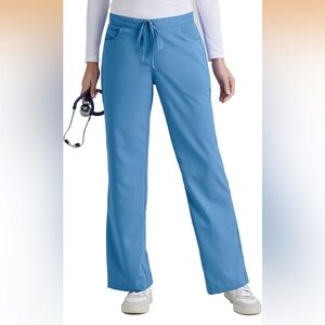 Women’s Barco Greys Anatomy Professional Drawstring Pants Medical Curl Blue XS
